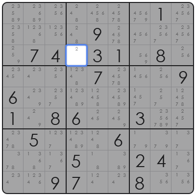very very easy sudoku